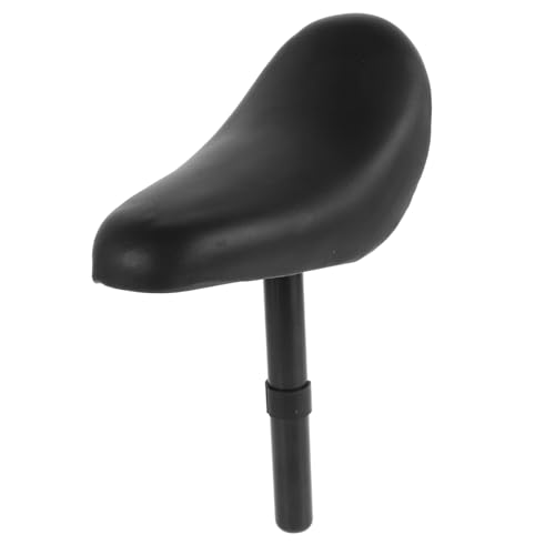 UPKOCH Kinderfahrradsitz fahrradsitz für kinderfahrrad zubehör Komfortabler Fahrradsitz Universal Sattel kinderfahrradsattel Fahrradsitzkissen universeller Fahrradsitz Pu Black von UPKOCH
