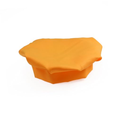 UPKOCH Kinderkochset mit Schürze Kochmütze und Ärmelstulpen Langlebiges Leicht zu Reinigendes Rollenspielkostüm für Jahre für Backen Kochen Malen und Dekorationspartys Orange von UPKOCH
