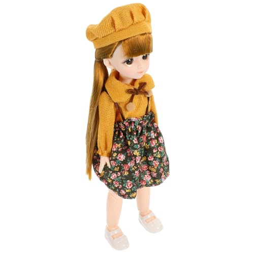 UPKOCH Kinderpuppen Plüsch-babypuppe Anime-Puppen Plüschspielzeug Süße Puppe Plüschpuppe Mädchen Zeug Ausgestopft Hase Ballerina-Puppe Bjd-Puppe Lebendige Puppe Colorful Kunststoff von UPKOCH