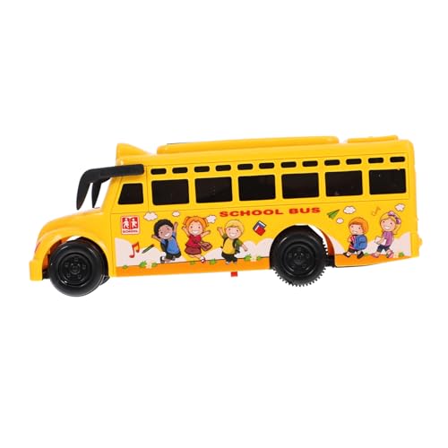 UPKOCH Kinderspielzeug Spielzeugbus Busspielzeug für Kleinkinder kleines Busspielzeug Kleinwagenspielzeug Busspielzeug mit Musik Autospielzeug für süßes Busspielzeug Abs Gelb UPKOCH Kinderspielzeug Spielzeugbus Busspielzeug für Kleinkinder kleines Busspielzeug Kleinwagenspielzeug Busspielzeug mit Musik Autospielzeug für süßes Busspielzeug Abs Gelb von UPKOCH