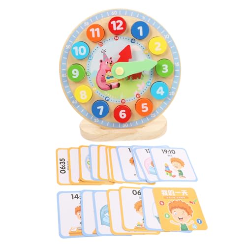 UPKOCH Kinderuhr Blockiert Zählen Timer Kleinkinder Uhren Digitales Erleuchtungsspielzeug Für Digitaluhr- Pädagogisches Sortierspielzeug Holz UPKOCH Kinderuhr Blockiert Zählen Timer Kleinkinder Uhren Digitales Erleuchtungsspielzeug Für Digitaluhr- Pädagogisches Sortierspielzeug Holz von UPKOCH