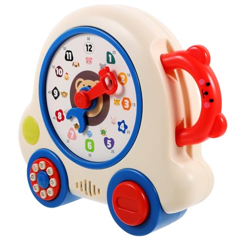 UPKOCH Kinderuhr Lernmaschine Uhr Für Kinderspielzeug Kleinkinder Lernuhr Spielzeuguhr Lernen Für Lernspielzeug Für 4 Jährige Spielzeuguhr Kunststoff Bunt UPKOCH Kinderuhr Lernmaschine Uhr Für Kinderspielzeug Kleinkinder Lernuhr Spielzeuguhr Lernen Für Lernspielzeug Für 4 Jährige Spielzeuguhr Kunststoff Bunt von UPKOCH