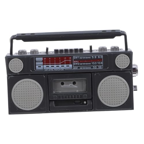 UPKOCH Miniatur Puppenhaus Zubehör Kunststoff Mini Radio Modell Retro Stil Für Puppenhaus UPKOCH Miniatur Puppenhaus Zubehör Kunststoff Mini Radio Modell Retro Stil Für Puppenhaus von UPKOCH