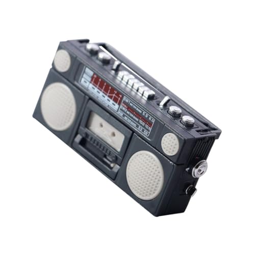 UPKOCH Mini-Radio-Modell-Ornament Für Puppenhaus- Vintage-Stil Schreibtisch-Dekoration Für Jungen Und Mädchen UPKOCH Mini-Radio-Modell-Ornament Für Puppenhaus- Vintage-Stil Schreibtisch-Dekoration Für Jungen Und Mädchen von UPKOCH
