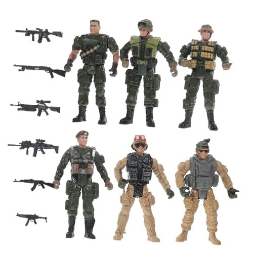 UPKOCH Kleine Soldatenmodelle Militärische Miniaturfiguren für Sammler und Dekoration Detaillierte Mikrofiguren für Tischdekoration Spiel und Handwerksprojekte UPKOCH Kleine Soldatenmodelle Militärische Miniaturfiguren für Sammler und Dekoration Detaillierte Mikrofiguren für Tischdekoration Spiel und Handwerksprojekte von UPKOCH