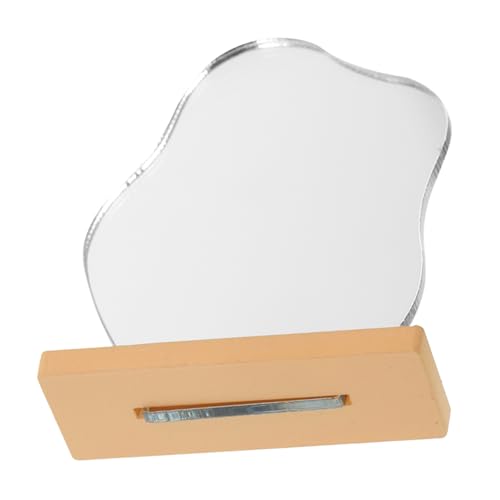 UPKOCH Miniatur-Spiegel-Ornament Für Puppenhäuser 6-Zoll-schminktischspiegel Für Kinder Realistischer Miniatur-schminkspiegel Für Puppenhaus- von UPKOCH