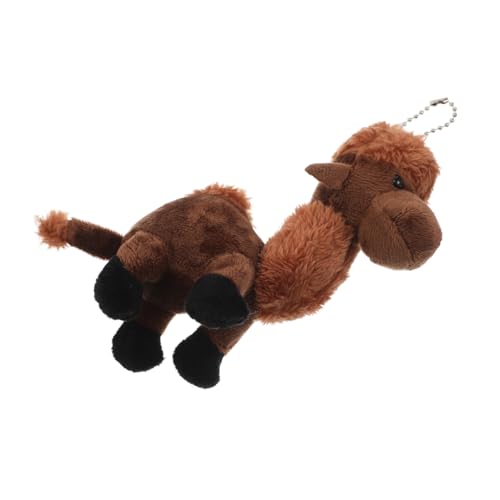 UPKOCH Kleiner Kamelanhänger Ausgestopftes Kamel Partygeschenk Kamel Stofftier Puppe Hängende Verzierung Kuscheltier Schlüsselanhänger Für Geburtstagsparty Kamelzeug Coffee Plüsch von UPKOCH