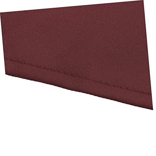 UPKOCH Kochschürzen Set mit Hut und Ärmelstulpen Langlebiges Material Schmutzabweisend Waschbar Geeignet für Jahre zum Backen Malen Kochen und Dekorationspartys in Weinrot von UPKOCH