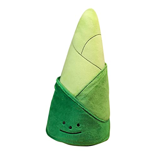 UPKOCH Kopfkissen Mädchen, Tiere Ausgestopft Baumwolle Babyplüsch Körper Deko Kissen Aus Bambussprossen Kindertagsgeschenk Mädchenkram Green Super Weicher Kurzplüsch von UPKOCH