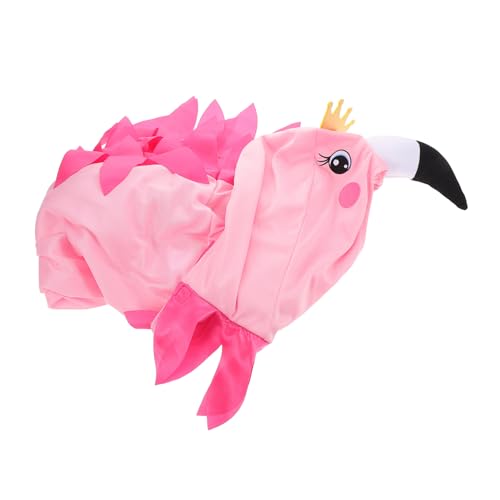 UPKOCH Flamingo-umhang-kostüm Für Kinder Und Erwachsene Weihnachten Und Halloween Zum Verkleiden Geheimnisvolle Kapuze von UPKOCH