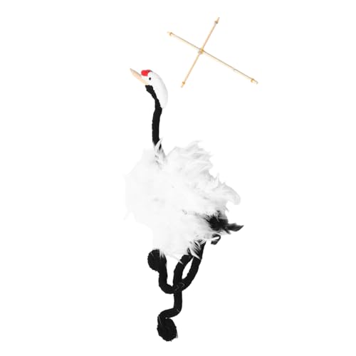 UPKOCH Kran Marionette Handgefertigte Holzmarionette mit Zugseilen für Kreatives und Interaktive Lernspiele Robustes Design für und Langlebigkeit von UPKOCH