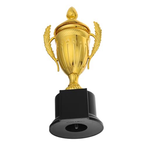 UPKOCH Kreativer Kinderpokal mit Deckel Kleine Goldfarbene Kunststoff Trophäe für Sportwettbewerbe Motivationspreis für Kindergarten Schule und Feiern Basketball Auszeichnung UPKOCH Kreativer Kinderpokal mit Deckel Kleine Goldfarbene Kunststoff Trophäe für Sportwettbewerbe Motivationspreis für Kindergarten Schule und Feiern Basketball Auszeichnung von UPKOCH
