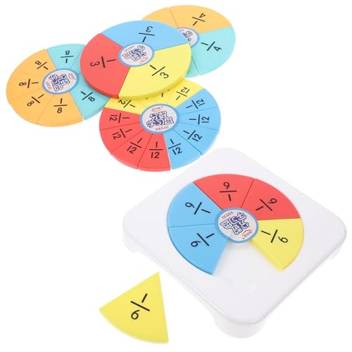 UPKOCH Kreatives Puzzle für Grundschule Pädagogisches Lernspielzeug zur Bruchrechnung Fraction Puzzles für Anschauliches Mathematiklernen Vielfältiges Design zur des Zufällige Farbe UPKOCH Kreatives Puzzle für Grundschule Pädagogisches Lernspielzeug zur Bruchrechnung Fraction Puzzles für Anschauliches Mathematiklernen Vielfältiges Design zur des Zufällige Farbe von UPKOCH