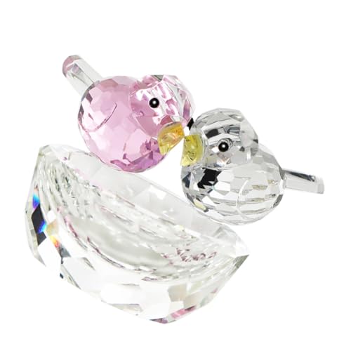 UPKOCH Kristall Vogelnest Ornament Vogeldekorationen Für Nest Ornament Künstliche Vogelnest Ornamente Künstliches Nest Frühlingsnest Vögel Vogelnester Kristallglas UPKOCH Kristall Vogelnest Ornament Vogeldekorationen Für Nest Ornament Künstliche Vogelnest Ornamente Künstliches Nest Frühlingsnest Vögel Vogelnester Kristallglas von UPKOCH