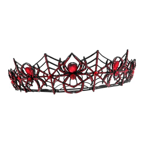 UPKOCH Krone Haarschmuck Haarzubehör Halloween-Spinnennetz-haarbänder Kronen Für Frauen Mittelalterliches Zubehör Geburtstag Königskronen Halloween-Spinnennetz-stirnbänder Legierung UPKOCH Krone Haarschmuck Haarzubehör Halloween-Spinnennetz-haarbänder Kronen Für Frauen Mittelalterliches Zubehör Geburtstag Königskronen Halloween-Spinnennetz-stirnbänder Legierung von UPKOCH