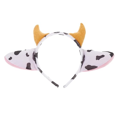 UPKOCH Kühe Tier Stirnband Mit Ohren Und Hörnern Cartoon Kopfschmuck Für Party Kostüme Und Auftritte Tierisches Haarband Für Besondere Anlässe UPKOCH Kühe Tier Stirnband Mit Ohren Und Hörnern Cartoon Kopfschmuck Für Party Kostüme Und Auftritte Tierisches Haarband Für Besondere Anlässe von UPKOCH