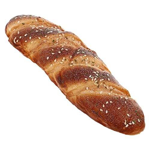 UPKOCH Künstliches Brotmodell Realistische Brotdekoration Aus PU Gefälschtes Französisches Sesambrot Für Kreative Tischdekoration Und Fotorequisiten Für Inneneinrichtungen UPKOCH Künstliches Brotmodell Realistische Brotdekoration Aus PU Gefälschtes Französisches Sesambrot Für Kreative Tischdekoration Und Fotorequisiten Für Inneneinrichtungen von UPKOCH