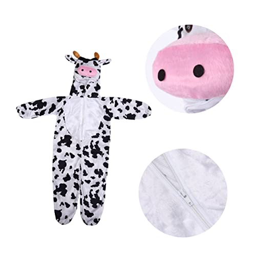 UPKOCH Kuh Kostüm Halloween Party Outfit Tierkostüm Bequem Kostüm für Fotoshooting und Karneval Geeignet UPKOCH Kuh Kostüm Halloween Party Outfit Tierkostüm Bequem Kostüm für Fotoshooting und Karneval Geeignet von UPKOCH