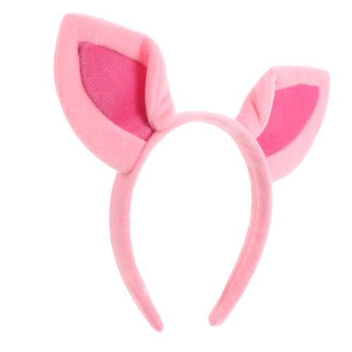 UPKOCH Kuscheliges Pinkes Schweineohren Stirnband für Frauen und Fuzzy Tierohren Haarreif für Geburtstagsfeiern Halloween Cosplay und Bühnenaufführungen UPKOCH Kuscheliges Pinkes Schweineohren Stirnband für Frauen und Fuzzy Tierohren Haarreif für Geburtstagsfeiern Halloween Cosplay und Bühnenaufführungen von UPKOCH