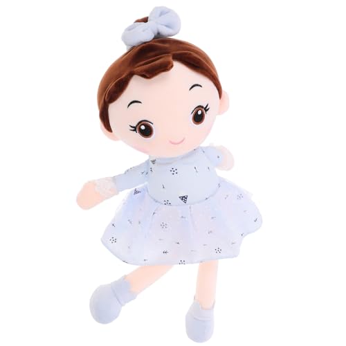 UPKOCH Kuschelpuppen für Mädchen Plüschspielzeug Blumenmuster Mädchenpuppe als Dekorationskissen für Kinderzimmer Geburtstagsgeschenk von UPKOCH