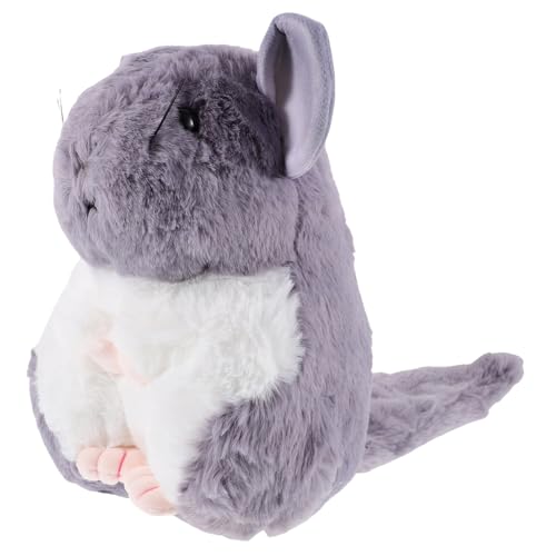 UPKOCH Kuscheltier Hamster Graues Plüschspielzeug Süßer Chinchilla Stofftier Dekorative Kissen für für Geburtstage und Besondere Anlässe UPKOCH Kuscheltier Hamster Graues Plüschspielzeug Süßer Chinchilla Stofftier Dekorative Kissen für für Geburtstage und Besondere Anlässe von UPKOCH