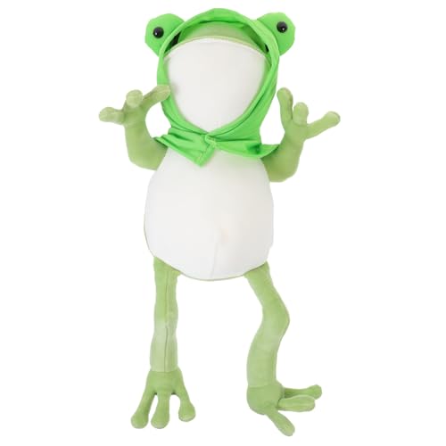 UPKOCH Kuscheltier Plüsch Frosch Süße Grüne Froschpuppe für Vielseitige Dekoration für Wohnzimmer und Schlafzimmer Weiches Material Beruhigendes von UPKOCH