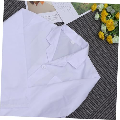 UPKOCH Laborkittel Weiß Dünner Baumwoll Material Leicht Anzuziehen für Jungen und Mädchen Arzt kostüm für Cosplay Foto Shooting und Performance Spezielle UPKOCH Laborkittel Weiß Dünner Baumwoll Material Leicht Anzuziehen für Jungen und Mädchen Arzt kostüm für Cosplay Foto Shooting und Performance Spezielle von UPKOCH