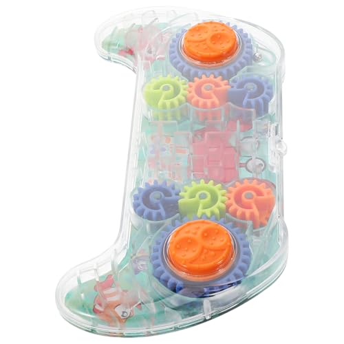 UPKOCH Denksportscheibe Mit Zahnrad-Puzzle-Spielzeug Sensorisches Entwicklungsspielzeug Für Kinder Feinmotorik Kognitives Lernen Lernspiel Für Jungen Und Mädchen von UPKOCH