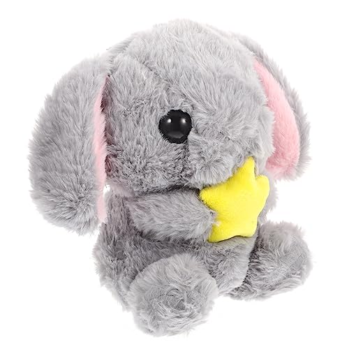 UPKOCH Lango-Ohr-Kaninchenspielzeug süßes Stofftier Kuscheltier Hase ausgestopfter Hase Kleiner Stoffhase ausgestopfte Tierfiguren Stofftier Hase Plüsch Grey von UPKOCH