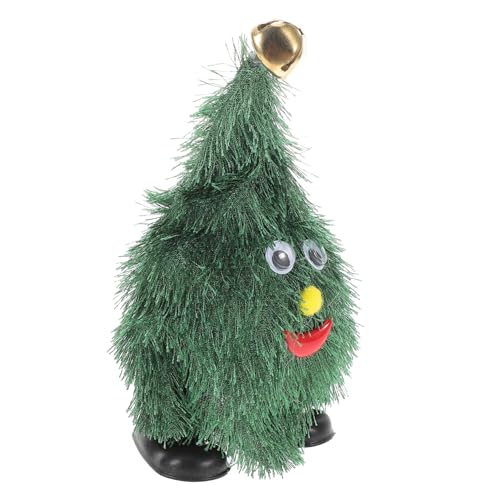UPKOCH Laufendes Weihnachtsbaumspielzeug Kleiner Weihnachtsbaum Animiertes Weihnachten Animiertes Weihnachtsspielzeug Baumspielzeug Für Weihnachtsbaum Klein Animieren Green von UPKOCH