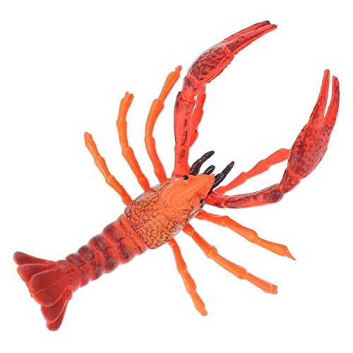 UPKOCH Lebendiges Hummer Modell Realistisches Lernspielzeug Für Dekoratives Hummer Ornament Für Den Spielbereich Oder Zur Tischdeko Bei Feiern Und Anlässen von UPKOCH