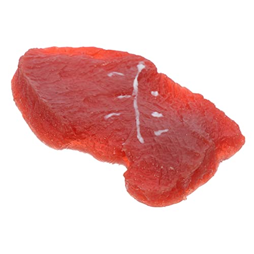 UPKOCH Lebensechte Rindfleisch Simulation aus PVC Realistisches Gefälschtes Fleischmodell für Dekoration und Fotografie für Partys Restaurants und Kinderküchen UPKOCH Lebensechte Rindfleisch Simulation aus PVC Realistisches Gefälschtes Fleischmodell für Dekoration und Fotografie für Partys Restaurants und Kinderküchen von UPKOCH