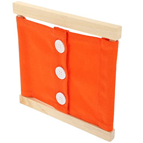 UPKOCH Lehrhilfen Für Die Anziehpraxis Zappeln Fädelspielzeug Stapeln Sensorisches Fleißiges Board- Lerntafel Aktivitätstafel Kleid-lernspielzeug Orange Stoff UPKOCH Lehrhilfen Für Die Anziehpraxis Zappeln Fädelspielzeug Stapeln Sensorisches Fleißiges Board- Lerntafel Aktivitätstafel Kleid-lernspielzeug Orange Stoff von UPKOCH