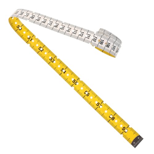 UPKOCH Lehrmittel Für Blinde Maßband Lineal Flexibel Braille-lernlineal Klappbares Zimmermannslineal Flexible Lineale Nählineal Lineale Nähen Nylon von UPKOCH