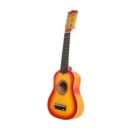 UPKOCH Lernen Gitarrenspielzeug Musikinstrument Kindermusikinstrument Akustikgitarre Für Gitarrenspielzeug Für Musikinstrument Kleinkindgitarre Hölzern UPKOCH Lernen Gitarrenspielzeug Musikinstrument Kindermusikinstrument Akustikgitarre Für Gitarrenspielzeug Für Musikinstrument Kleinkindgitarre Hölzern von UPKOCH