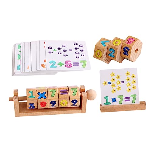 UPKOCH Rechenspielzeug Kinder Mathematik Lernspielzeug 1er Set Intelligenzspielzeug Aus Holz von UPKOCH