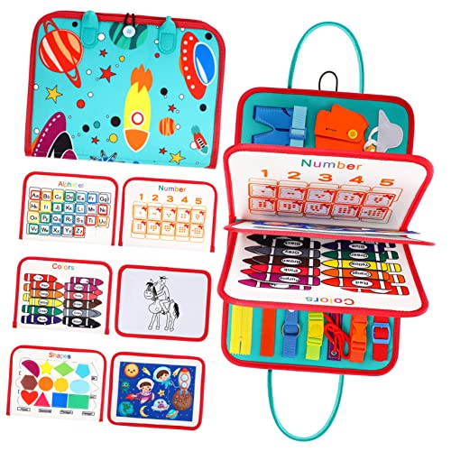 UPKOCH Lerntafel für schultafel für travel Toys Fingerfertigkeit Beschäftigtes Brettspielzeug für Kleinkinder pädagogisches beschäftigtes Brett UPKOCH Lerntafel für schultafel für travel Toys Fingerfertigkeit Beschäftigtes Brettspielzeug für Kleinkinder pädagogisches beschäftigtes Brett von UPKOCH