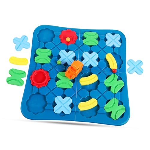 UPKOCH Logisches Straßenbau Spielset für Teiliges Kunststoff Maze Puzzle Fördert Kreativität Räumliche Vorstellungskraft und Pädagogisches Lernspielzeug für Vorschulkinder UPKOCH Logisches Straßenbau Spielset für Teiliges Kunststoff Maze Puzzle Fördert Kreativität Räumliche Vorstellungskraft und Pädagogisches Lernspielzeug für Vorschulkinder von UPKOCH