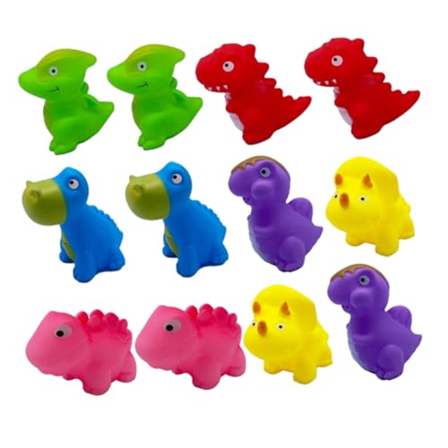 UPKOCH Badespielzeug Mit Dinosaurier-Sound – 12 Badespielzeuge Für Kinder Lustiges Quietschendes Dinosaurier-badespielzeug Für Den Pool von UPKOCH