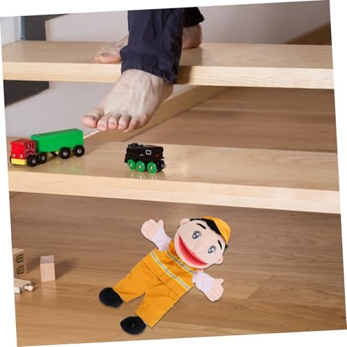 UPKOCH Lustige Fingerpuppe Müllmann Handpuppe mit Beweglichem Mund für Familien-geschichtenerzählen Pädagogisches Sicheres Material für Kindergarten und Kinderpartys UPKOCH Lustige Fingerpuppe Müllmann Handpuppe mit Beweglichem Mund für Familien-geschichtenerzählen Pädagogisches Sicheres Material für Kindergarten und Kinderpartys von UPKOCH
