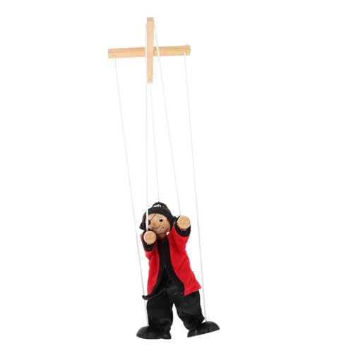 UPKOCH Lustige Piraten Marionette aus Holz Interaktive Fadenpuppe für Kreatives für Puppentheater und Spielstunden Robust und Sicher Zufälliger Stil Fördert Kreativität UPKOCH Lustige Piraten Marionette aus Holz Interaktive Fadenpuppe für Kreatives für Puppentheater und Spielstunden Robust und Sicher Zufälliger Stil Fördert Kreativität von UPKOCH