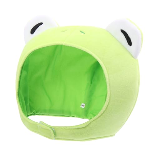UPKOCH Lustiger Cartoon Frosch Kopfhaube Kopfbedeckung Party Kostüm Requisit für Erwachsene Karneval Halloween Performance Zubehör UPKOCH Lustiger Cartoon Frosch Kopfhaube Kopfbedeckung Party Kostüm Requisit für Erwachsene Karneval Halloween Performance Zubehör von UPKOCH