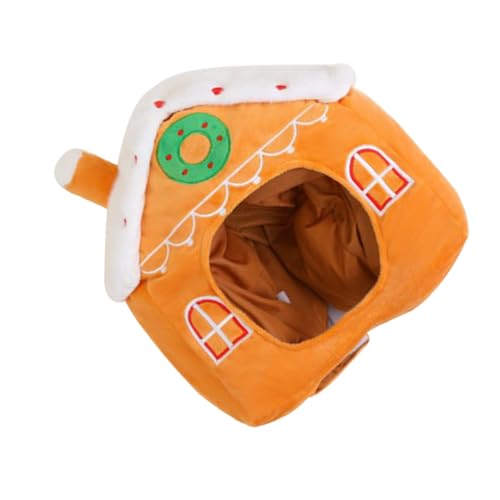 UPKOCH Lustiger Lebkuchenhaus-kopfschmuck Weihnachtskostüm Kopfputz Fotorequisite Weihnachtsfeier Partyzubehör Wiederverwendbar Leicht und Komfortabel UPKOCH Lustiger Lebkuchenhaus-kopfschmuck Weihnachtskostüm Kopfputz Fotorequisite Weihnachtsfeier Partyzubehör Wiederverwendbar Leicht und Komfortabel von UPKOCH