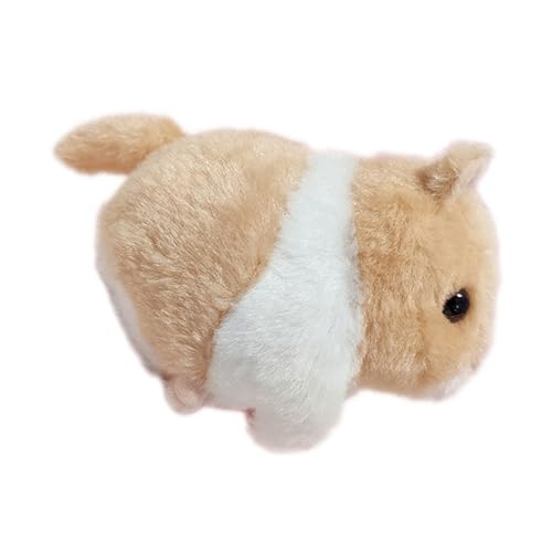 UPKOCH Niedlicher Hamster Also Weiches Plüsch-hamsterspielzeug Mit Schaukelschwanz Kinderspielzeug Hamsterpuppe Hamsterspielzeug von UPKOCH