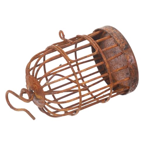 UPKOCH Machen Sie Einen Rostigen Vogelkäfig Simulationsvogelkäfig Mini Vogelkäfig Ornament Mini Vogelkäfig Puppenhaus Mini Vogelkäfig Modell Rattenvogelkäfige Sittiche UPKOCH Machen Sie Einen Rostigen Vogelkäfig Simulationsvogelkäfig Mini Vogelkäfig Ornament Mini Vogelkäfig Puppenhaus Mini Vogelkäfig Modell Rattenvogelkäfige Sittiche von UPKOCH