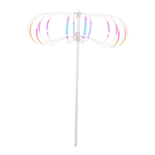 UPKOCH Magischer Regenbogen twisterstab mit Bunten Lichteffekten Drehbarer Zauberstab für Leuchtendes Partyspielzeug Handliches Spaßgerät für Geburtstagsfeiern und Kinderfeste von UPKOCH