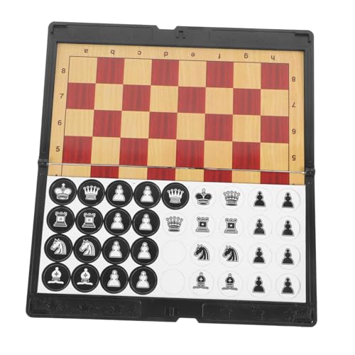 UPKOCH Magnetisches Schachspiel Klappbar Reise Schachbrett Tragbar Schachset Für Erwachsene Familien Auto Fahrt Outdoor UPKOCH Magnetisches Schachspiel Klappbar Reise Schachbrett Tragbar Schachset Für Erwachsene Familien Auto Fahrt Outdoor von UPKOCH