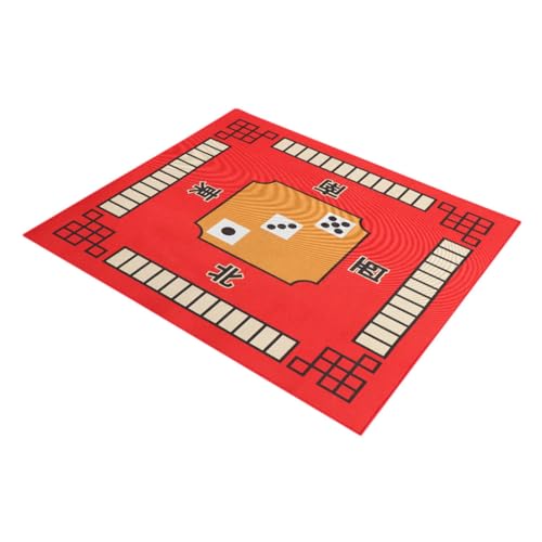 UPKOCH Mahjong Tischmatte rutschfest Quadratische Tischdecke für Mahjong Poker und Brettspiele Geräuschdämpfend Leicht zu Transportieren aus Hochwertigem Mikrofaser Material UPKOCH Mahjong Tischmatte rutschfest Quadratische Tischdecke für Mahjong Poker und Brettspiele Geräuschdämpfend Leicht zu Transportieren aus Hochwertigem Mikrofaser Material von UPKOCH