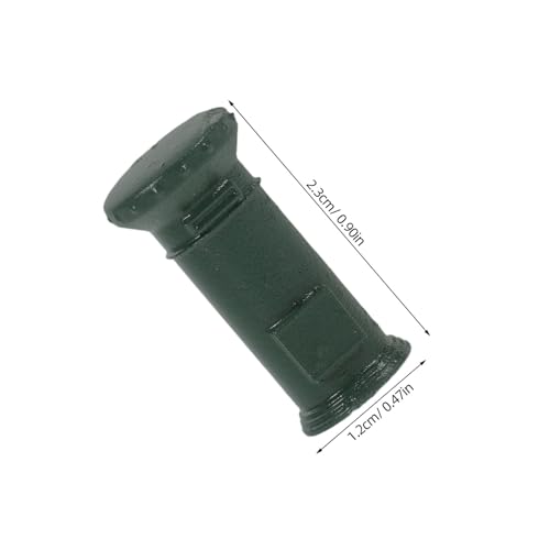 UPKOCH Mailbox Layout DIY Dekor DIY Architektur Mailbox Modell Miniatur Stadtszenarien Basteln Simulationsmailbox Mikrolandschaft Grün von UPKOCH