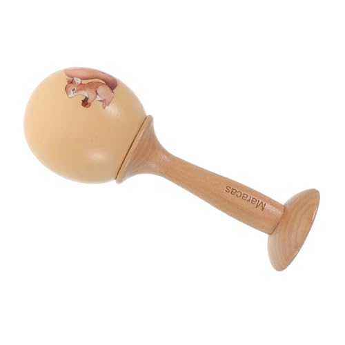UPKOCH Maracas-rasseln Aus Holz: Eierschüttler, Partygeschenk Für Kinder – Eichhörnchen-sandhammer-Spielzeug – Musikinstrument Für Die Früherziehung Von Kleinkindern UPKOCH Maracas-rasseln Aus Holz: Eierschüttler, Partygeschenk Für Kinder – Eichhörnchen-sandhammer-Spielzeug – Musikinstrument Für Die Früherziehung Von Kleinkindern von UPKOCH